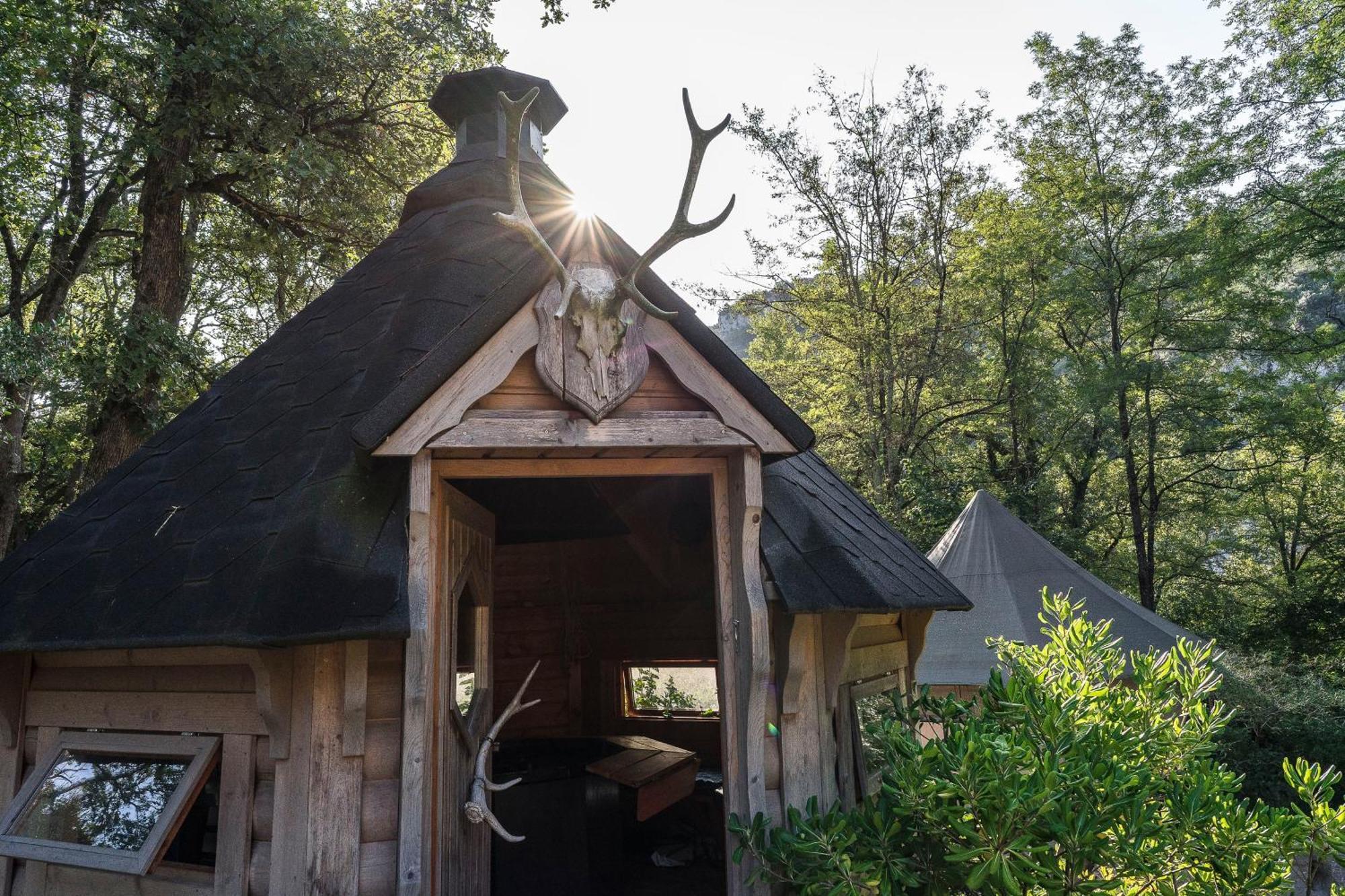 Prehistoric Lodge Vallon-Pont-d'Arc Luaran gambar